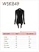 LL WSK849 Womens Off-Duty Open Front Cardigan XXL Black