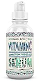 Vitamin C Serum for Eyes and Face – With Hyaluronic Acid for Acne, Anti Aging, Anti Wrinke – Fades Age Spots and Sun Damage - Organic Skin Care with Natural Ingredients for Men and Women – 1 FL OZ