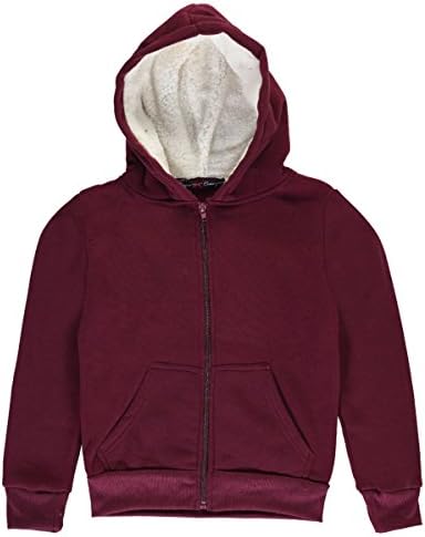 Joyce Concept Big Girls' "Cozy Classic" Hoodie - burgundy, 16