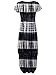 JayJay Women Casual Maxi Short Sleeve Split Tie Dye Long Dress with Pocket,Black,2XL