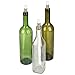Wine Bottle Tiki Torch Kit - 3 Pack - with 3 Tiki Torch Wicks and Brass Wick Mount, eLander Torch DIY Kit Add Bottle for an Outdoor Wine Bottle Tiki Light