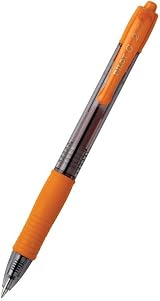 Pilot G207 Retractable Gel Rollerball 0.7 mm Tip Orange Single Pen view 2