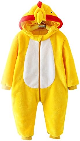 Unisex-baby Romper Outfits Suit Animal Fancy Dress Costume Chicken 80cm