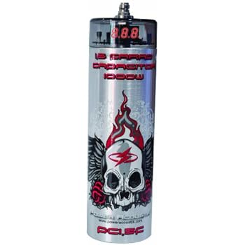 Power Acoustik PC1.5F 1.5 Farad Digital Power Capacitor
