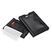 Mens Ultra Slim Bifold Leather Wallet Pull Tab with Money Clip