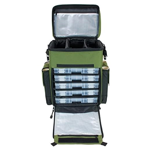 Rolling Tackle Box/Waterproof/Rod Holders LakeHouseLifer