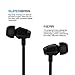Noot Products E302 In-Ear Earbud Headphones with Volume Control and Microphone Earphones for iPhone Samsung HTC LG and all 3.5mm Audio Jack Devices