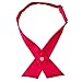 Alizeebridal Solid Criss-cross Bow Ties for Men/ Women/ Girls' Uniform