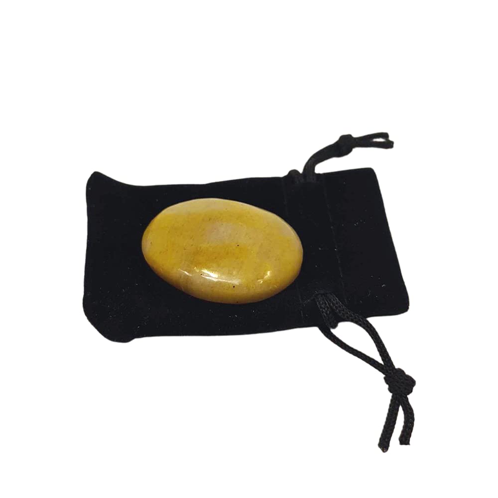 VIE Naturals Worry Thumb Stone (Yellow Aventurine) — image 1