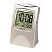 Seiko Silver Get Up & Glow Alarm Clock
