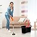 Mop and Bucket Set Strongest Heaviest Duty Mop - Best Floor Mop Easy To Use - For Professional Home Floor Cleaning System - 360 Spin Non Scratch Microfiber Wet Jet Mop With Integrated Wringer Bucket