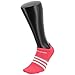 adidas Women's Superlite No Show Socks (6-Pair) -2020, Core Pink/Clear Aqua/Core Pink-Light Flash Red Spa, Medium