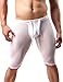 Minaso Men's Fitness Mesh Shorts Yoga Capris See Through Jammer Swimsuit Beachwear
