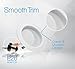 Parmida (12 Pack) 4 inch LED Downlight Trim, Dimmable, 10.5W (75W Replacement), 700 Lm, EASY INSTALLATION, 5000K (Day Light), Retrofit LED Recessed Lighting Fixture, ENERGY STAR & ETL-Listed