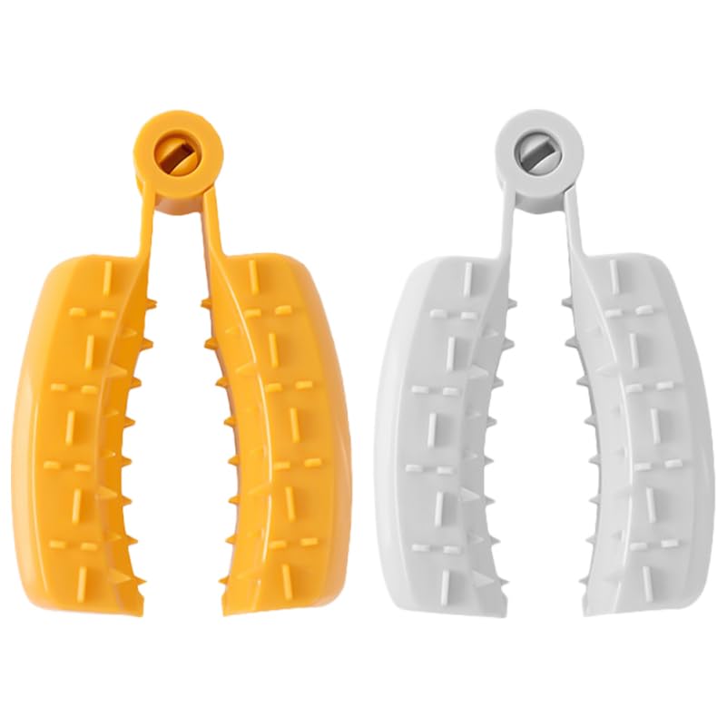 2Pcs Finger Guards for Cutting - Safe and Easy Vegetable & Fruit Cutting Protectors Kitchen Hand Safety Tools