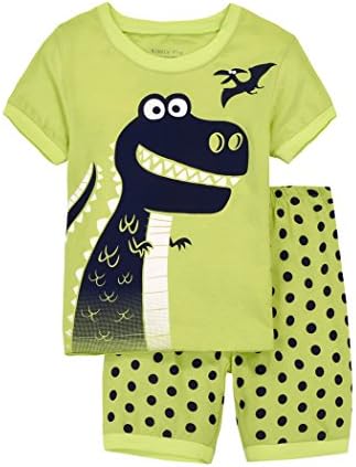 Toddler Clothes Boys Cotton Outfits Dinosaur Shirt+Short