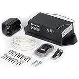 Genie Model GIRUD-1T Alleviates Frequency Interference in Garage Door Opener Remotes Upgrades Most Major Brands to Intellicode Security, Black