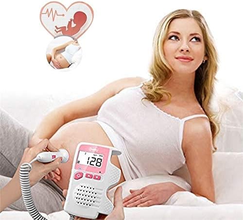 Heart Monitor Pregnant Women with Doppler Baby to No Radiation Measuring Fetal Quickened Heart Guardianship Stethoscope
