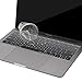MOSISO Silicone Pattern Keyboard Cover Protective Skin Compatible with MacBook Pro 13 inch 2017 2016 Release A1708 Without Touch Bar & Compatible with MacBook 12 inch A1534, Mix Ombre Black