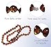 The Art of Cure Baltic Amber Teething Necklace for Baby - Anti-inflammatory - Honey
