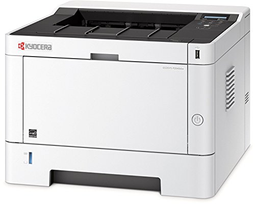 Kyocera 1102RY2US0 Model ECOSYS P2040dw Monochrome Network Laser Printer, 42 PPM B&W, Print Resolution 600 x 600 DPI Up to Fine 1200 DPI, Standard Wireless and Wi-Fi Direct Capability, 256 MB Memory
