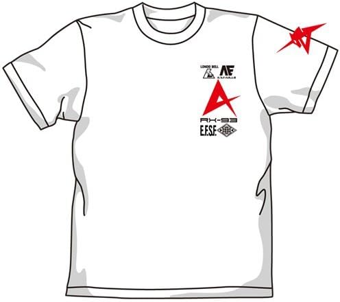 Gundam Nu Gundam T-shirt White (XL)