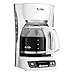Mr. Coffee CGX20-NP 12-Cup Programmable Coffeemaker, White