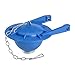 Korky 2022BP TOTO Toilet Repairs-Large 3-Inch Flapper-Easy to Install-Made in USA, Blue primary