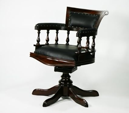 Amazon Co Jp マホガニー 無垢材 本革 Ceoチェア プレジデントチェア エグゼクティブチェア アンティーク調 文房具 オフィス用品
