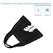 Mouth Mask,MagicFour Cotton Mask,Black Fashion Cool Anime Teeth Mouth Mask for Boys Girls