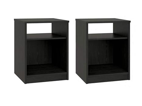 Bedroom Furniture Mainstays Nightstand Features Open Top Shelf And Bottom Cubby Nightstands 1 Espresso Bedroom Furniture Nightstands