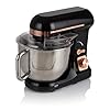 Tower T12033RG 3-in-1 5L Stand Mixer with 6 Speeds and Pulse Setting, 1000W, Rose Gold