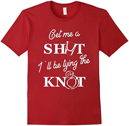 Men's Groom Bachelor Shirts funny sayings for party  2XL Cranberry