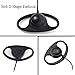 Arama Walkie Talkie Earpiece Pro D Shape Radio Earpiece Headset with PTT & Mic Compatible with 2 PIN Kenwood HYT Puxing Wouxun Lt-2288 Lt-3107 Lt-3188 Lt-3260 Lt-3268 Etc 2 Way Radios B108K01