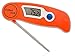 Perfect Cook - Digital Instant Read Thermometer with Stainless Steel for Kitchen BBQ,Meat,Beef,Milk,Water,Grill Smoker Cooking Red