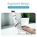 Laptop Stand, Ergonomic Aluminum Laptop Computer Stand for Desk Compatible with Mac MacBook Pro Notebook Holder, Portable Adjustable Ventilated Desktop Holder Riser for Office 10 to 15.6 inch, Silverthumb 1