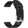 Soft Silicone Smart Watch Bands Replacement Straps Bands for MuGo P36A Smart Watch (Black