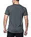 ATTRACO Men's Swim Shirt Rash Guard Short Sleeve Sun Protection SPF Shirt Loose Fit