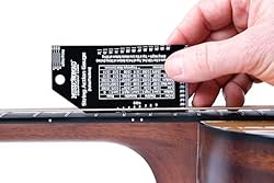 MusicNomad Precision String Action Gauge Ruler for