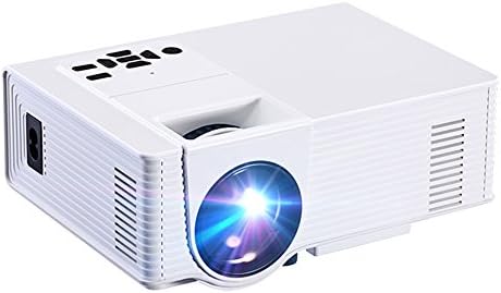 Projector ,1600 Lumens LED Full HD Mini Projector Support 1080P .Compatible with HDMI/USB/TF/VGA/AV, Multimedia Home Theater LCD Video Projector