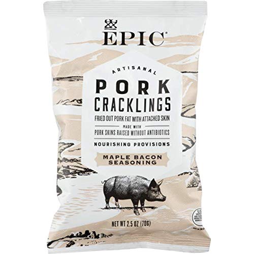 Epic Artisanal Oven Baked Pork Rinds, Variety Pack, Chili Lime, BBQ