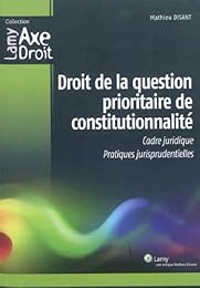 Droit de la question prioritaire de constitutionnalité