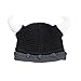 Beard Head Viking Pillager Beard Beanie - Funny Knit Horned Hat w/Fake Beard