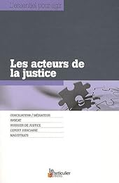 Les  acteurs de la justice