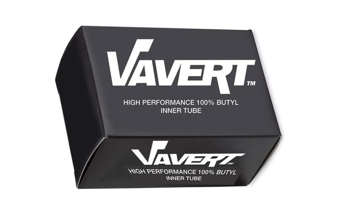 Vavert VAVERTTUB Unisex's Schrader Angled Valve Inner Tube-Black, 12 1/2 x 1.75/2.125 C