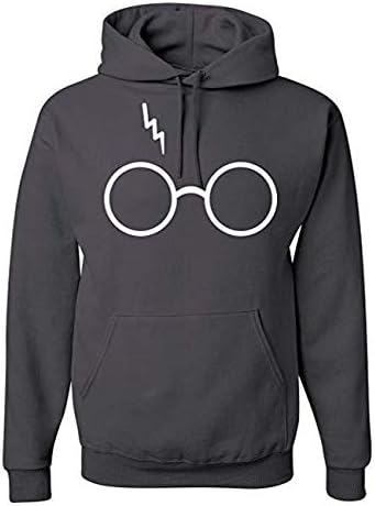 AURNEW Harry Potter Glasses Scar Unisex Hooded Sweatshirt Fashion Hoodie