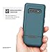ENCASED Heavy Duty Galaxy S10 Plus Protective Case (2019 Rebel Armor) Military Grade Full Body Protection Cover for Samsung Galaxy S10+ Turquoise Blue