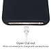 iPhone 6S Case, MC Fashion Cute 3D Black MEOW Party Cat Kitty Whiskers Soft Silicone Case for Apple iPhone 6/6S (Cat-Black)