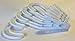 Melvado Laundry Hanger Hooks | Strong Plastic Solid Metal Spring | Lightweight, Convenient Clothing Pins To hang and Dry Wet Clothes | For Home Use or Travel | Economy 12 Pack | White
