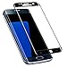 Galaxy S7 Edge Screen Protector, Capshi S7 Edge Tempered Glass Full Coverage 3D Curved High Definition Ultra Clear Film Anti-Bubble Screen Protector for Samsung Galaxy S7 Edge (BLACK)